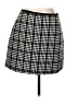 Ann Taylor LOFT 100% Polyester Houndstooth Black Formal Skirt Size 6 - photo 1