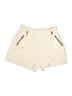 Athleta Solid Ivory Khaki Shorts Size S - photo 1