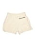 Athleta Solid Ivory Khaki Shorts Size S - photo 2