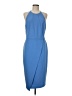 Gianni Bini Solid Blue Cocktail Dress Size 8 - photo 1