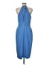 Gianni Bini Solid Blue Cocktail Dress Size 8 - photo 2