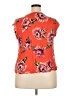 Daniel Rainn Orange Short Sleeve Blouse Size 3X - photo 2