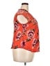 Daniel Rainn Orange Short Sleeve Blouse Size 3X - photo 4