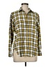 Frank & Eileen 100% Cotton Plaid Yellow Long Sleeve Button-Down Shirt Size M - photo 1