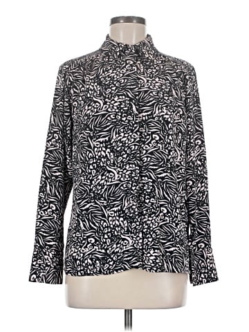 Topshop Long Sleeve Blouse (view 1)