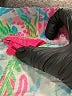 Lilly Pulitzer 100% Rayon Tropical Blue Casual Pants Size M - photo 4