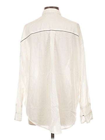 Pas De Calais Long Sleeve Button-Down Shirt (view 2)