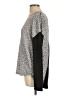 Como Vintage Animal Print Silver Pullover Sweater Size L - photo 5