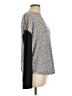Como Vintage Animal Print Silver Pullover Sweater Size L - photo 4