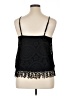 Xhilaration 100% Polyester Black Sleeveless Blouse Size XL - photo 2