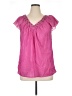 Sami & JO Pink Short Sleeve Blouse Size XL - photo 1