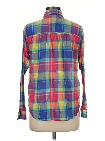 American Eagle Outfitters Long Sleeve Button-Down Shirt (view 2)