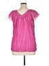Sami & JO Pink Short Sleeve Blouse Size XL - photo 2