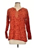 Fabindia Orange Long Sleeve Blouse Size L - photo 1