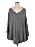 Jaclyn Smith Gray Poncho Size L - photo 1