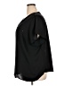 Apt. 9 100% Polyester Black Short Sleeve Blouse Size 3X - photo 5