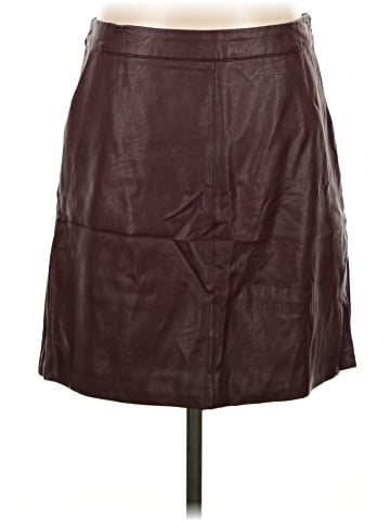 Topshop Faux Leather Skirt (view 1)