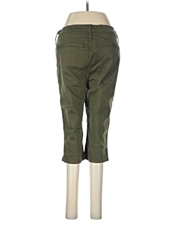 Madewell The '90s Capri Pant in Garment-Dyed Sateen (view 2)