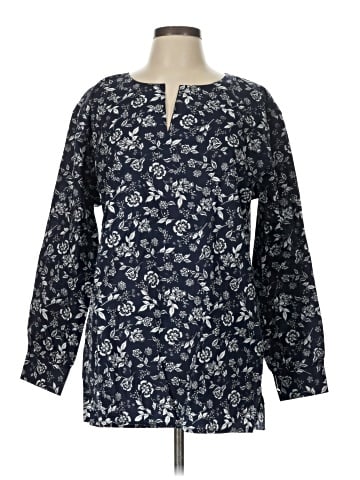 Lands' End Long Sleeve Blouse (view 1)