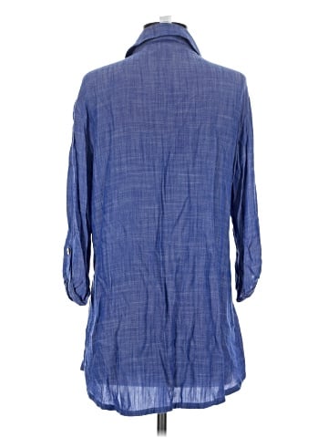 Dotti 3/4 Sleeve Button-Down Shirt (view 2)