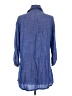 Dotti 100% Rayon Blue 3/4 Sleeve Button-Down Shirt Size S - photo 2