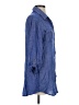 Dotti 100% Rayon Blue 3/4 Sleeve Button-Down Shirt Size S - photo 4