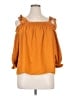 C. Wonder 100% Polyester Orange 3/4 Sleeve Blouse Size 1X - photo 1
