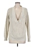 Silence and Noise Metallic Ivory Pullover Sweater Size XS - photo 1