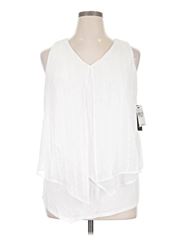 AB Studio Sleeveless Blouse (view 1)