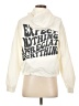 Bershka Graphic White Windbreaker Size S - photo 2