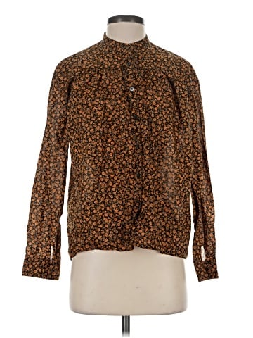 Studio Sanderson For UNIQLO Long Sleeve Blouse (view 1)