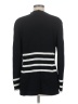 St. John Collection Stripes Blue Black Wool Cardigan Size M - photo 2