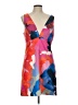 Laundry by Shelli Segal Graphic Orange Cocktail Dress Size 10 - photo 1