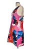 Laundry by Shelli Segal Graphic Orange Cocktail Dress Size 10 - photo 5