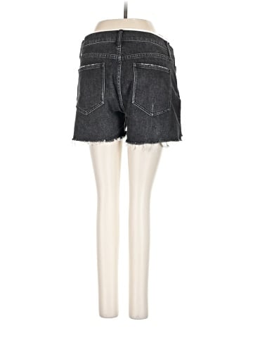 Hatch Denim Shorts (view 2)