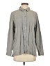 J.Jill Gray Long Sleeve Button-Down Shirt Size M - photo 1