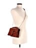 Aldo 100% Polyester Solid Brown Crossbody Bag One size - photo 2