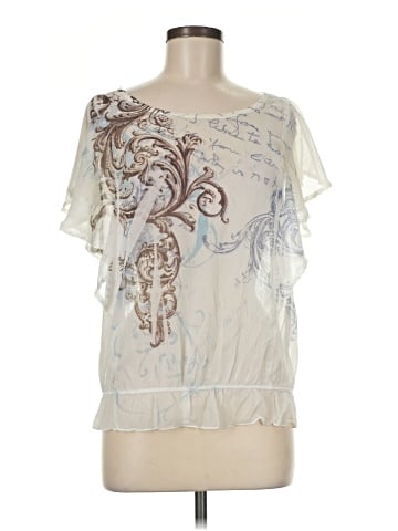 Catch My i Short Sleeve Blouse (view 1)