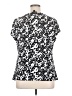 Worthington Black Short Sleeve Top Size 1X - photo 2