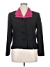 Leslie Fay 100% Polyester Black 3/4 Sleeve Top Size 14 - photo 1