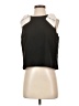 CeCe 100% Polyester Black Sleeveless Blouse Size S - photo 1