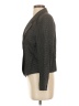 Michelle Stuart Houndstooth Gray Blazer Size 4 - photo 5