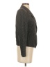Michelle Stuart Houndstooth Gray Blazer Size 4 - photo 4