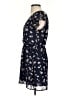 Maison Jules 100% Polyester Hearts Blue Casual Dress Size XS - photo 5