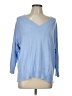 Ann Taylor LOFT Outlet Blue Pullover Sweater Size L - photo 1