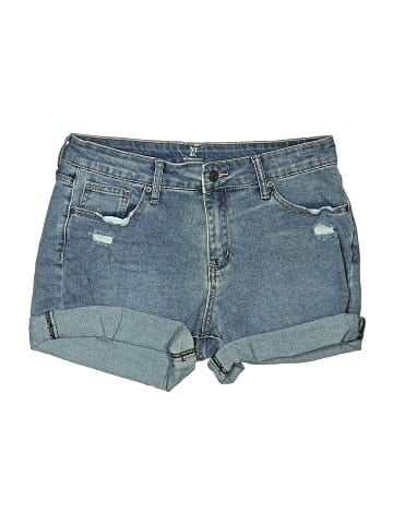 New York & Company Denim Shorts (view 1)