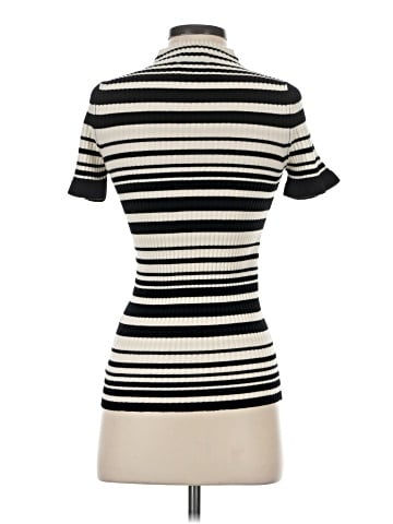 Twin-Set Simona Barbieri Short Sleeve Turtleneck (view 2)