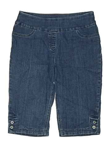 Alia Denim Shorts (view 1)