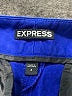 Express Solid Blue Shorts Size 4 - photo 3