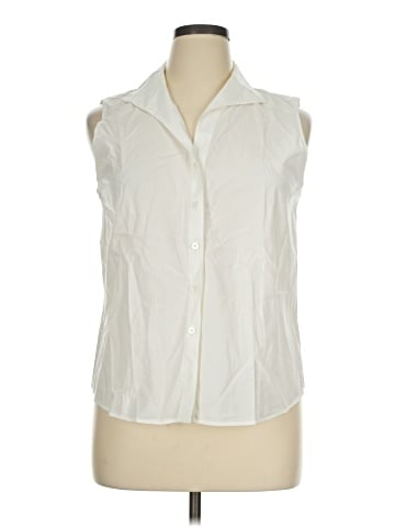 Talbots Sleeveless Button-Down Shirt (view 1)